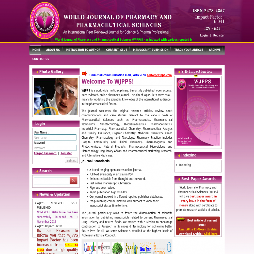 A healthcare social media research article published in World Journal of Pharmacy and Pharmaceutical Sciences (WJPPS), 2016