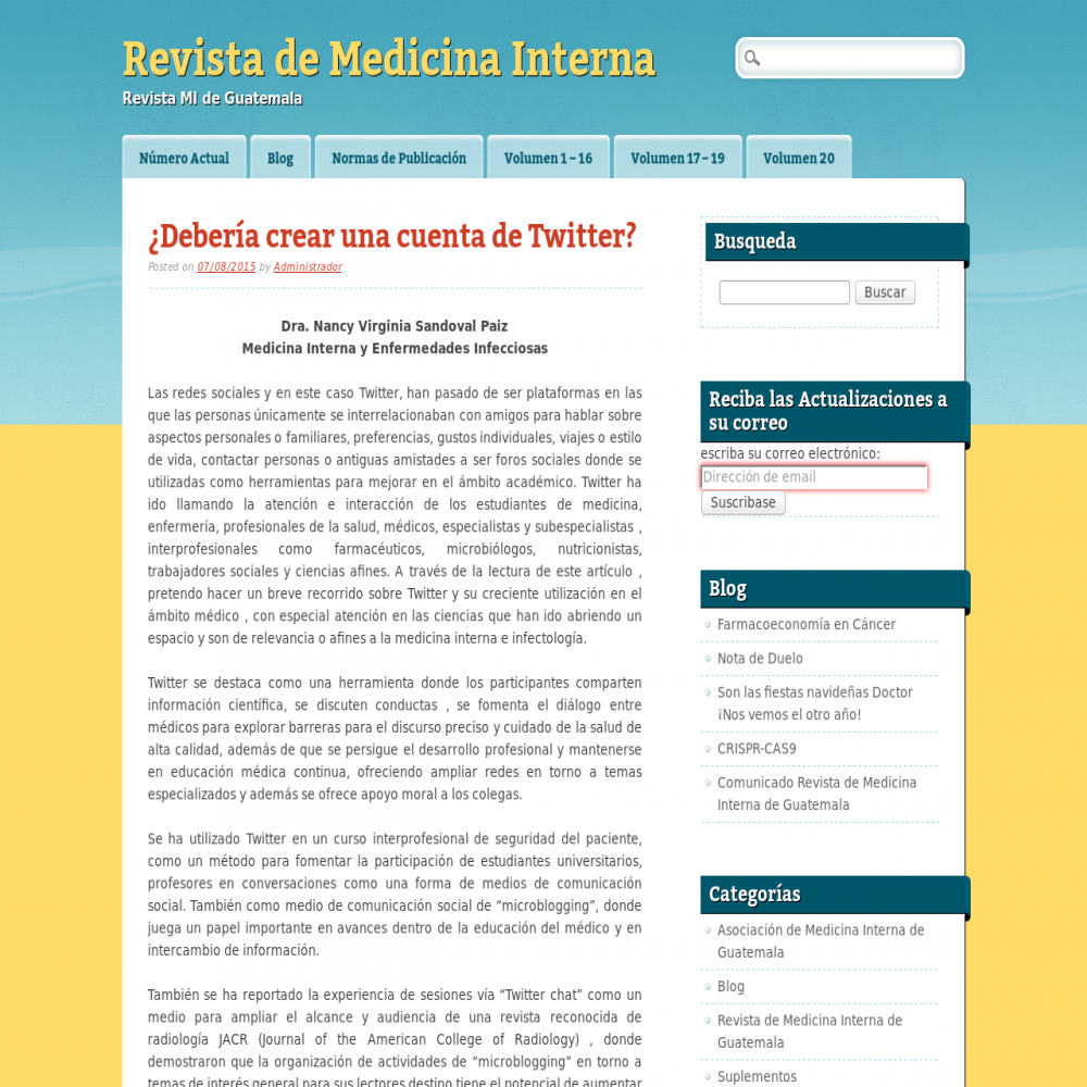 Healthcare social media research published in 2015